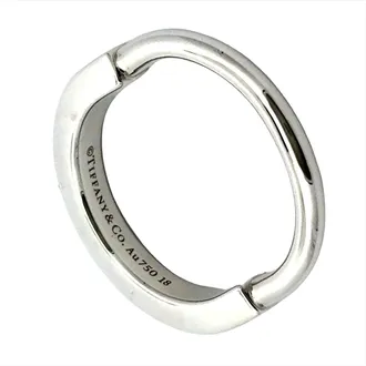 Tiffany & Co. White Gold White Gold (18K) Band Ring (Pre-Owned)