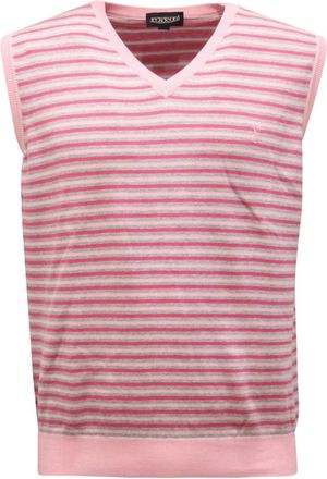 Jeckerson Sleeveless Jumpers, male, Pink, M, Cotton Sleeveless Jumper Made in Italy