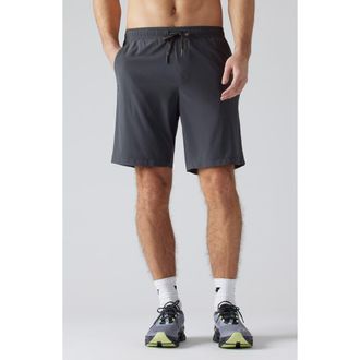 Rhone Pursuit 9-Inch Lined Shorts in Asphalt at Nordstrom, Size Xx-Large