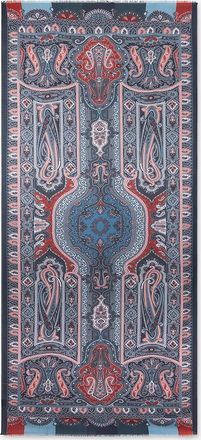 Etro Bedruckter Seiden- und Kaschmirschal Paisley Florals