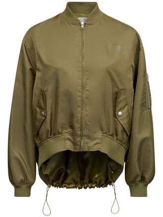 Maison Margiela Jack met logoprint - Groen