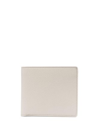 Maison Margiela four-stitch leather bi-fold wallet - Neutrals