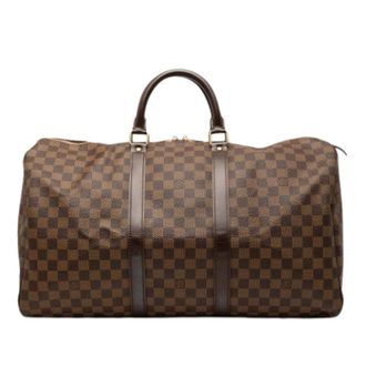 Louis Vuitton Pre-owned Weekend Bags, female, Brown, Size: ONE SIZE Pre-owned Keepall 50