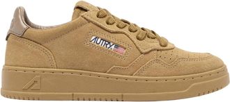 Autry Medalist Low - Heren - Sneakers - Bruin - 47 EU - Katoen - Schoenen