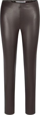 Raffaello Rossi Leggings - Dames - Leggings - Bruin - 2XL - Leer - Broeken