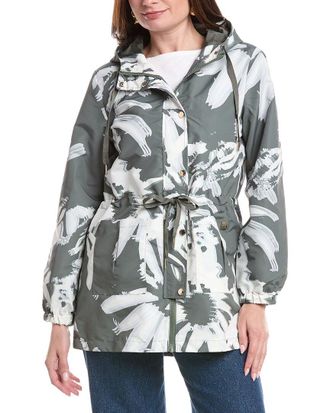 Nicole Miller Floral Anorak