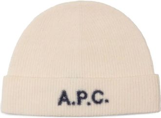 A.P.C. Cappello con logo jacquard - Toni neutri