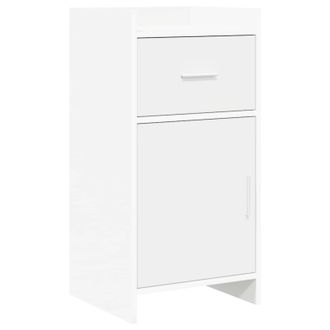 vidaXL Aparador Blanco 40 X 36 X 80 Cm Madera De Ingenier&iacute;a Vidaxl