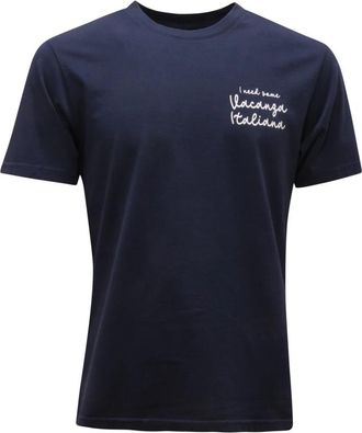 MC2 Saint Barth Portland Need Vacanza 61 T-Shirt - Heren - T-shirts - Blauw - S - Katoen - Tops