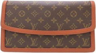 Louis Vuitton Pre-owned Clutches, male, Brown, Size: ONE SIZE Pre-owned Monogram Pochette