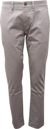 Sun 68 Chinos, male, Gray, W34, Slim Chino Trousers Light Grey