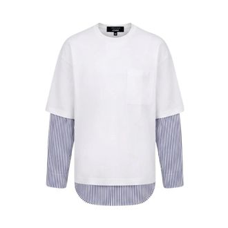 Comme Des Gar&ccedil;ons Long Sleeve Tops, male, Multicolor, Size: XL T-shirt