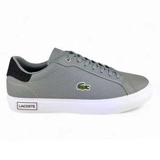 Lacoste Powercourt 2.0 2231 Mens Grey Trainers - Size UK 8.5