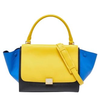 Celine Pre-owned Shoulder Bags, female, Multicolor, Size: ONE SIZE Pre-owned Leather celine-bags