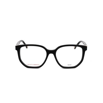 Carolina Herrera Ladies Black Rectangular Eyeglass Frames HER 0241