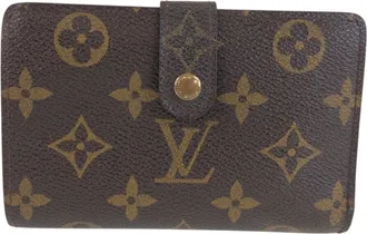 Louis Vuitton Brown Monogram Pvc Wallet (Bi-Fold) (Pre-Owned)