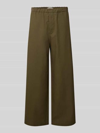 Drykorn Hose mit elastischem Bund Modell JOPAGO in Oliv, Gr&ouml;&szlig;e 30/32