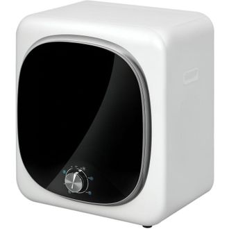 HOMCOM Secadora De Evacuaci&oacute;n 4 Kg, Secadora De Ropa 800w, Funci&oacute;n Antiarrugas, Funci&oacute;n Esterilizar, 5 Programas, Carga Frontal, Tambor Inox, Blanco - Homcom