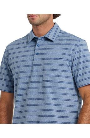 Quiksilver Shank Upf 50 Polo Short Sleeve Shirt in Riviera at Nordstrom, Size Xx-Large