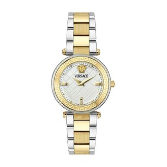 Versace Horloges - Dames - Horloges - Geel - ONE Size - Accessoires