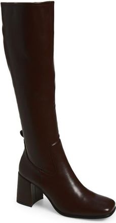 Jeffrey Campbell Hotlava Knee High Boot in Coffee at Nordstrom, Size 6.5 Regular Calf