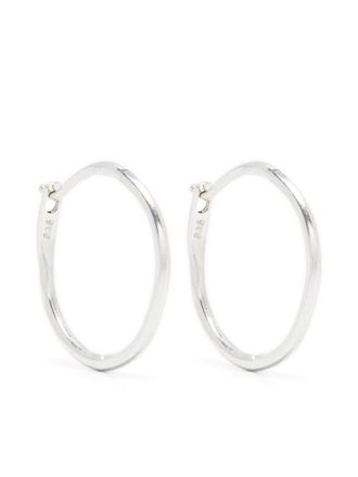 Werkstatt München Orecchini a cerchio - Argento