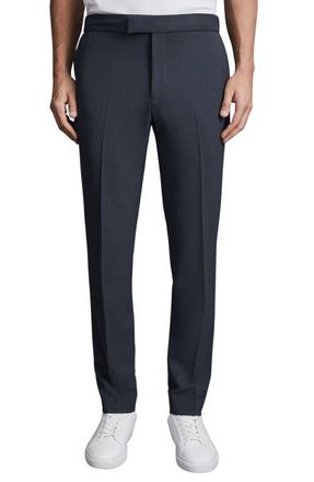 Reiss Found Slim Fit Pants in Airforce Blue at Nordstrom, Size 38