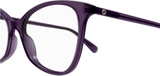 Gucci Gg1360o003 Violet Violet Transpa