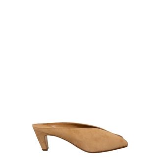 Bianca Di Mocassino con tacco S866 - - Shoes - Donna - Marrone - 38 EU