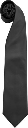 Premier Heren Kleuren Gewone mode / Business Tie (Pakket van 2) (Zwart)
