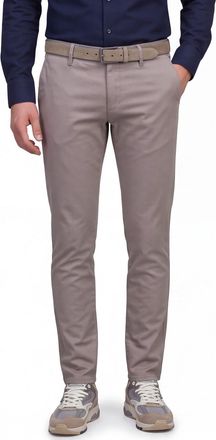 Alberto chino beige katoen