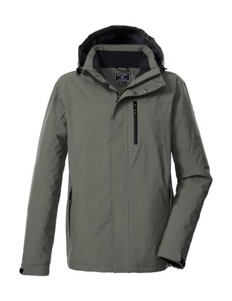 Killtec Funktionsjacke KILLTEC KOW 90 MN JCKT, Herren, Gr. XXL, graugr&uuml;n, Obermaterial: 100% Polyester;Futter: 100% Polyester;F&uuml;llung: 100% Polyester, Jacken 