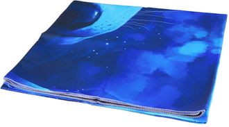 OEM Tapiz Planeta Fluorescente, Material Reactivo A Los Rayos Uv, 150x130 Cm, Poli&eacute;ster