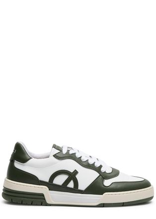 LØCI Atom Panelled Faux Leather Sneakers - White - 43 (IT43 / UK9)