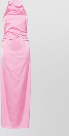 Rotate ruched maxi dress