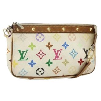 Louis Vuitton Pre-owned Cross Body Bags, female, Multicolor, Size: ONE SIZE Pre-owned Vintage Monogram Multicolor Accessory Pouch