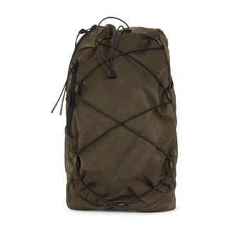 C.P. Company Nylon B Backpack - male - C.P. Company - Backpacks - Green - ONE SIZE - Bags