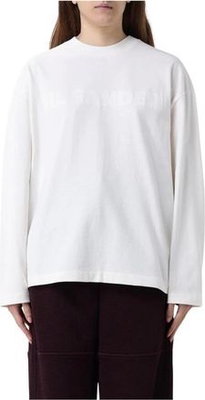 Jil Sander Donna, Top, Bianco, S, new