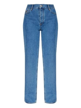 By Malene Birger five-pocket cotton jeans - women - Organic Cotton - 30 - Blue