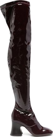 Chlo&eacute; Janies Patent Leather Boots