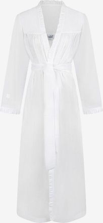 Celestine Bademantel aus Baumwolle Celeste 1 N&eacute;glig&eacute;e