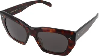 Celine CL40342I Tortoiseshell Square Sunglasses - Tortoiseshell