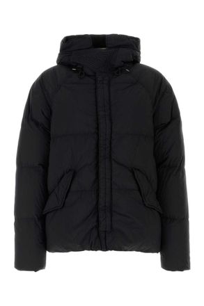 Ten c Black nylon Artico down jacket