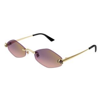 Cartier Hexagonal Panth&egrave;re Sunglasses
