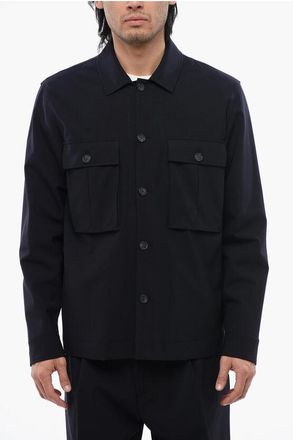 Altea Technical Wool Overshirt size 4xl