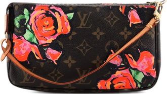 Louis Vuitton Pochette Accessoires Limited Edition Roses schoudertas met monogram - Bruin