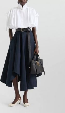 Givenchy asymmetric maxi skirt