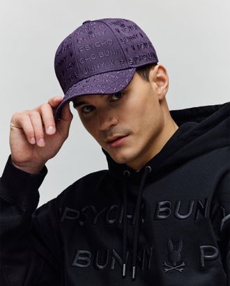 Psycho Bunny Mens Orson Baseball Cap 509 MYSTERIOSO / O/S