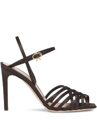 Gianvito Rossi 95mm Kerry sandals - Brown