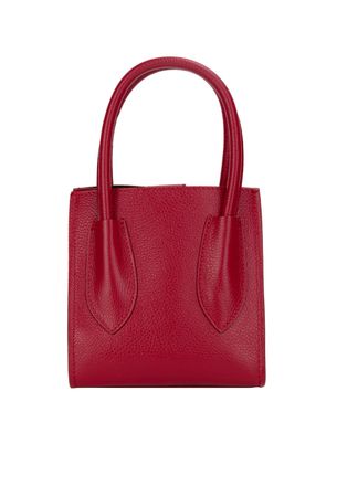 Felipa Lederen handtas Dames robijn